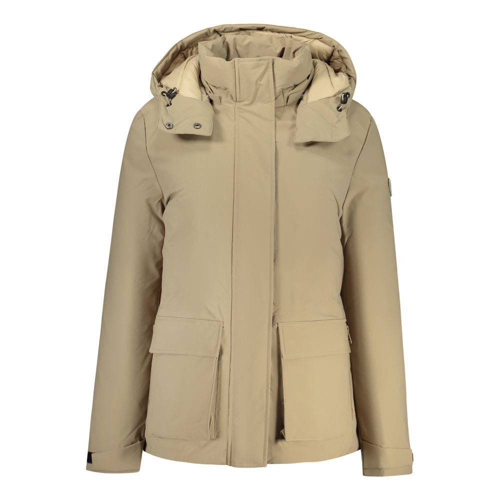 North Sails Nancy Brown Polyester Parka Jacket