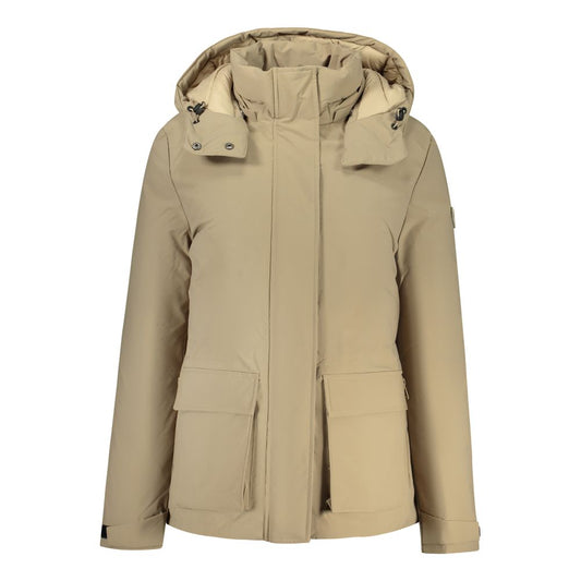 North Sails Nancy Brown Polyester Parka Jacket
