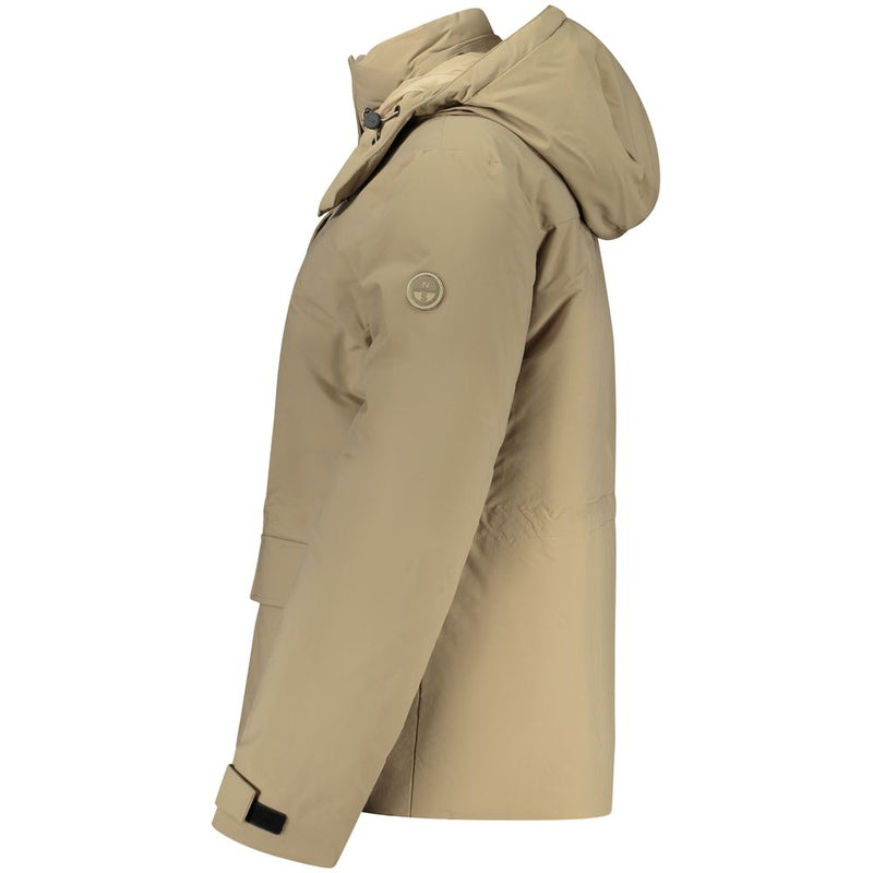 North Sails Nancy Brown Polyester Parka Jacket