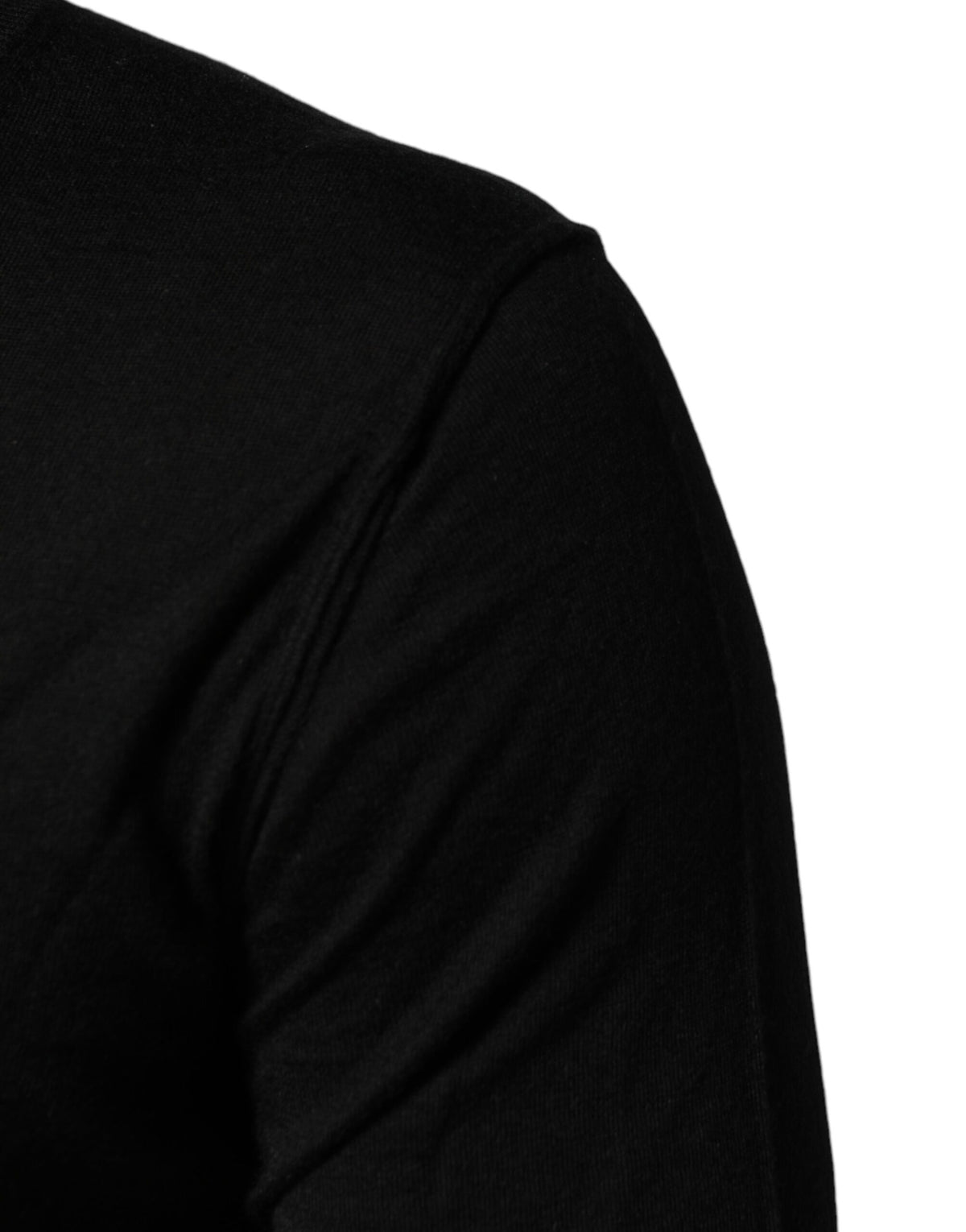Pull Dolce &amp; Gabbana en cachemire noir à col V pour homme