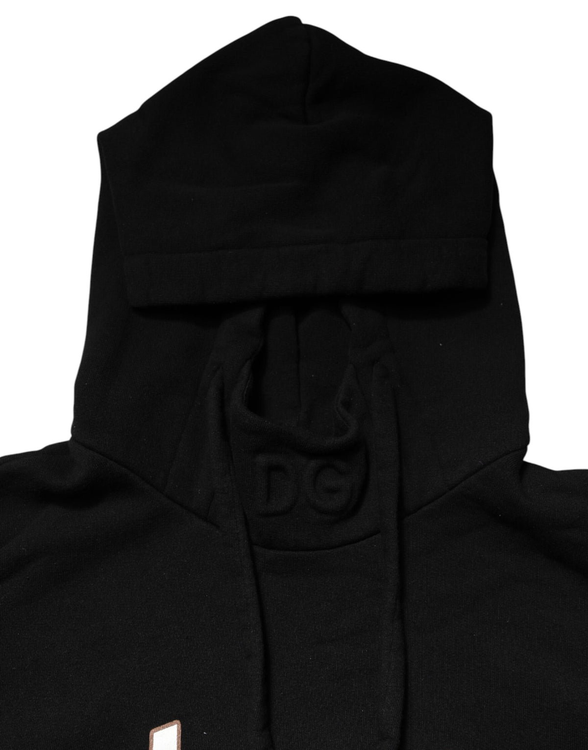 Sweat-shirt à capuche Dolce &amp; Gabbana Black LOVE en coton