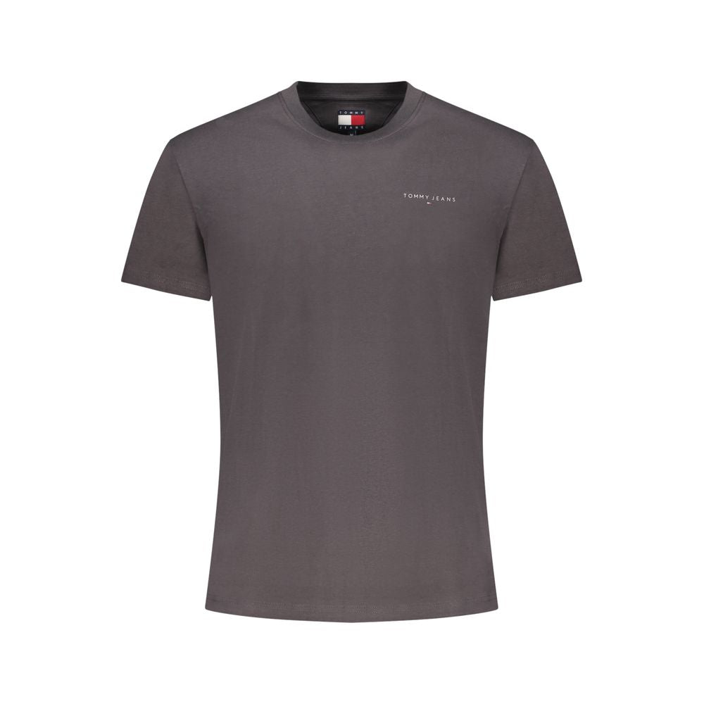 T-shirt homme Tommy Hilfiger Grigio en coton