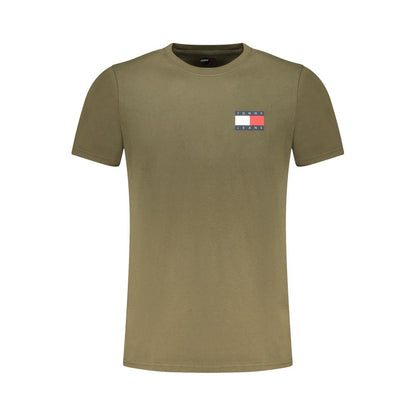 T-shirt homme Tommy Hilfiger Verde en coton