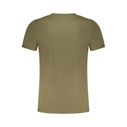 T-shirt homme Tommy Hilfiger Verde en coton