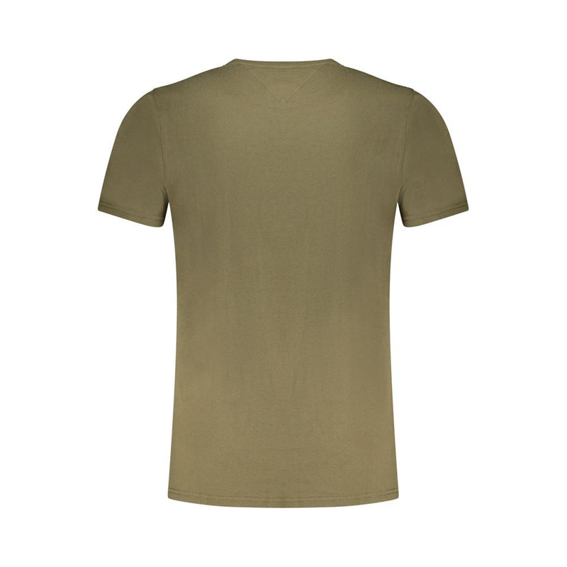 T-shirt homme Tommy Hilfiger Verde en coton