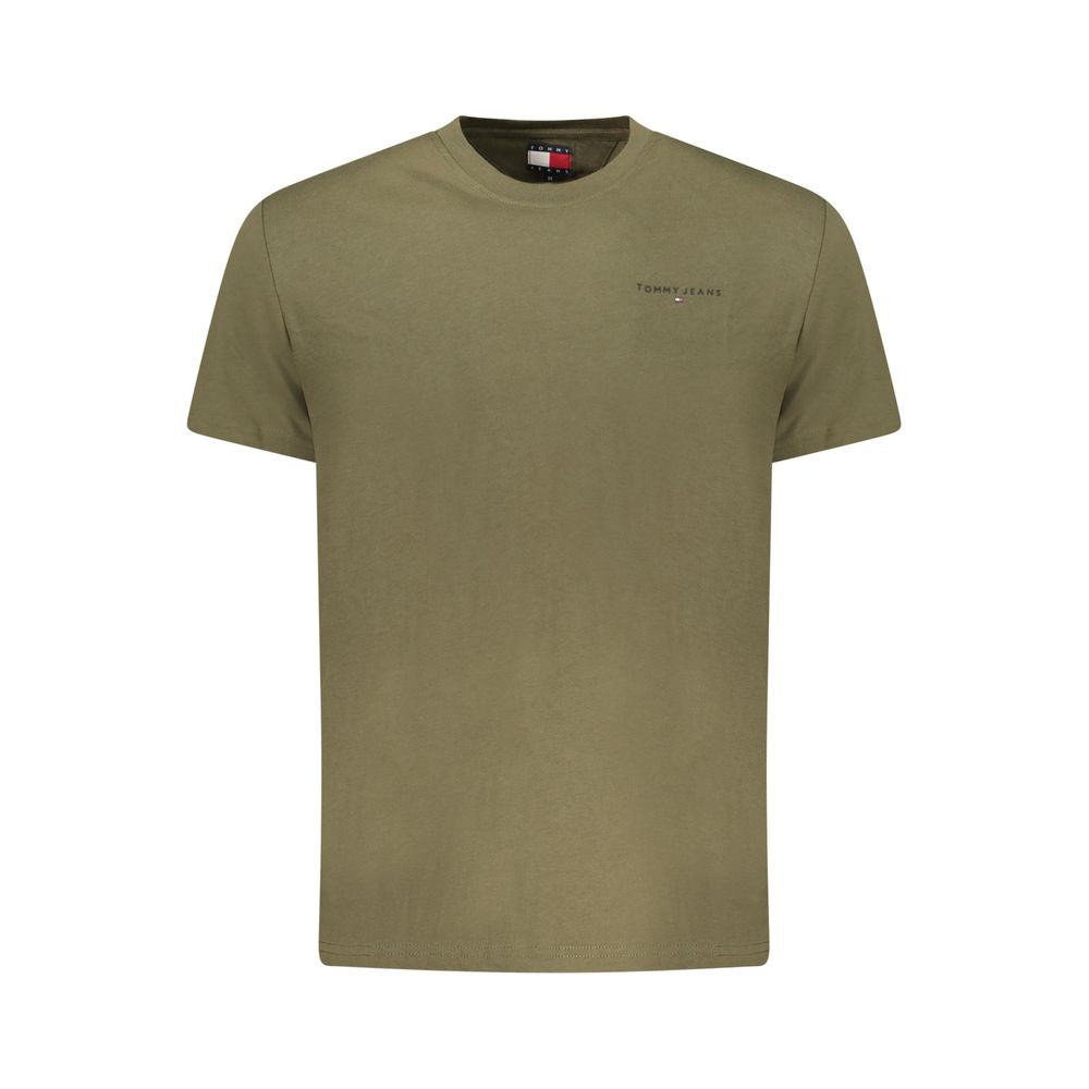 T-shirt homme Tommy Hilfiger Verde en coton