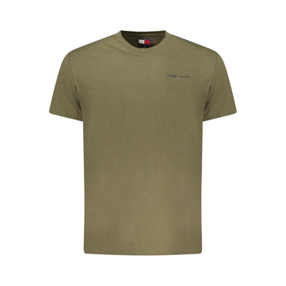T-shirt homme Tommy Hilfiger Verde en coton