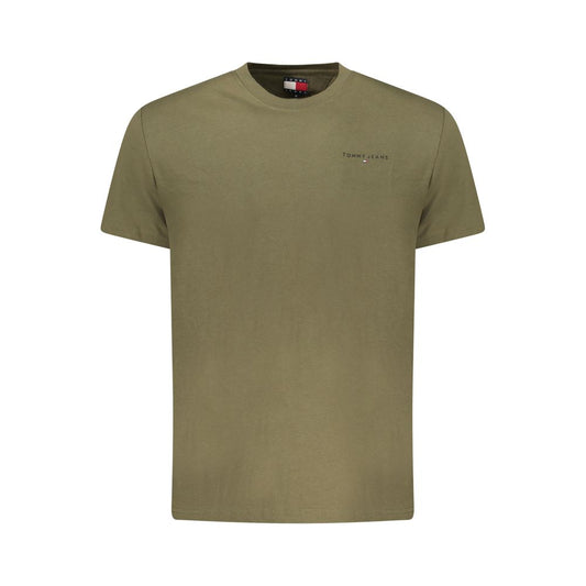 Tommy Hilfiger Verde Katoenen Heren T-shirt