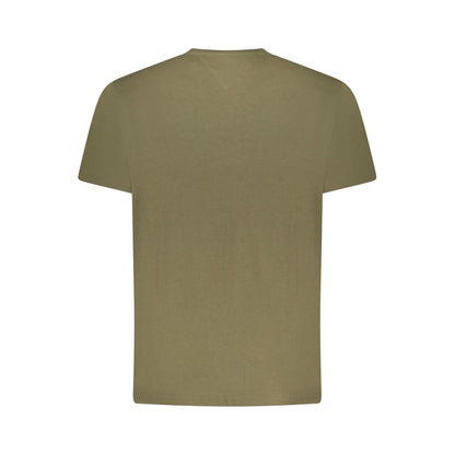 T-shirt homme Tommy Hilfiger Verde en coton