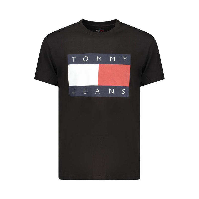T-shirt homme Tommy Hilfiger en coton noir