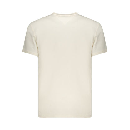 T-shirt Tommy Hilfiger blanc en coton pour homme