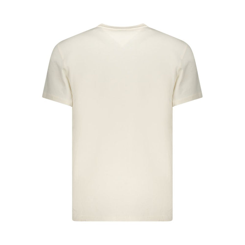 T-shirt Tommy Hilfiger blanc en coton pour homme