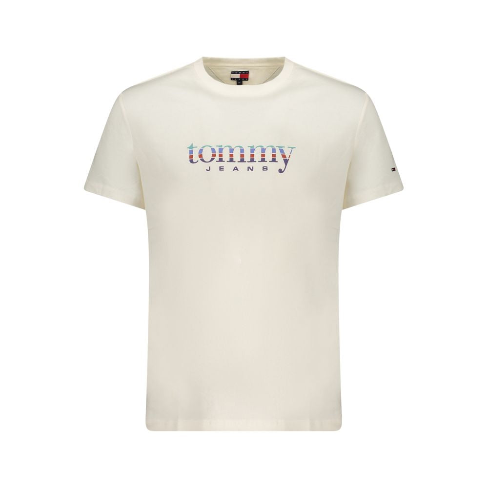T-shirt homme Tommy Hilfiger Bianco en coton