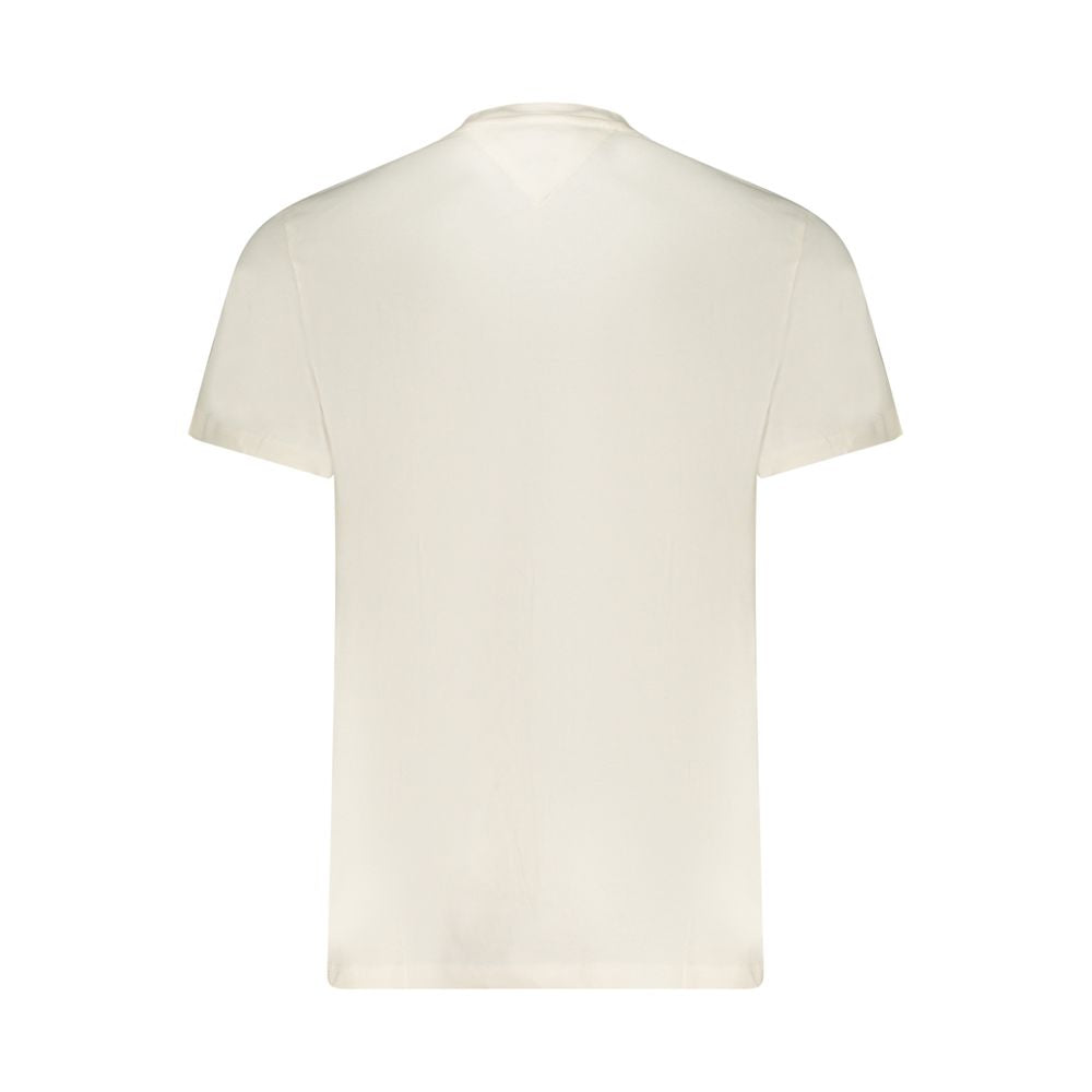 T-shirt homme Tommy Hilfiger Bianco en coton