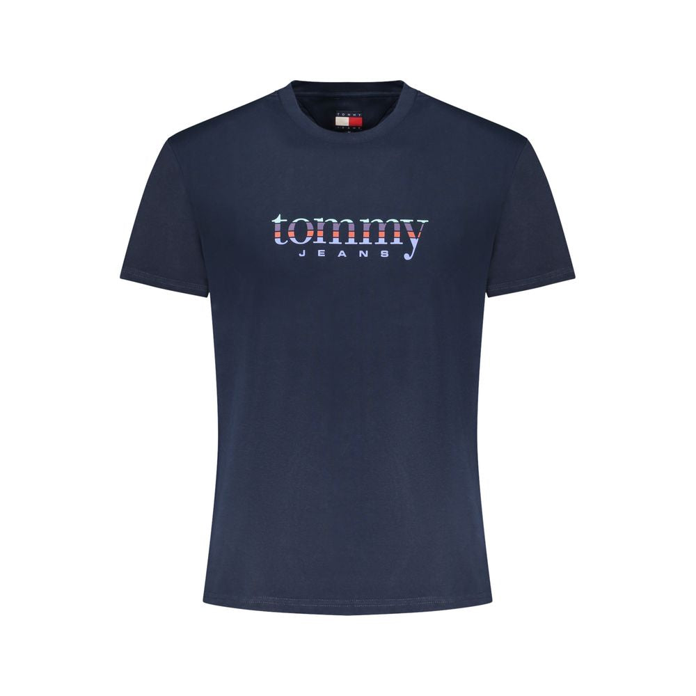T-shirt homme en coton bleu Tommy Hilfiger
