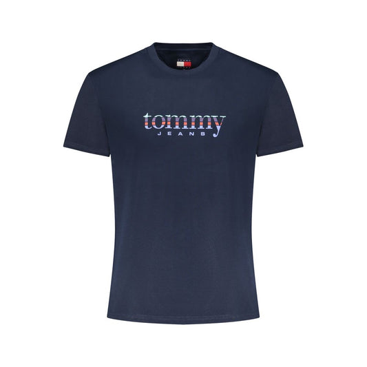 T-shirt homme en coton bleu Tommy Hilfiger