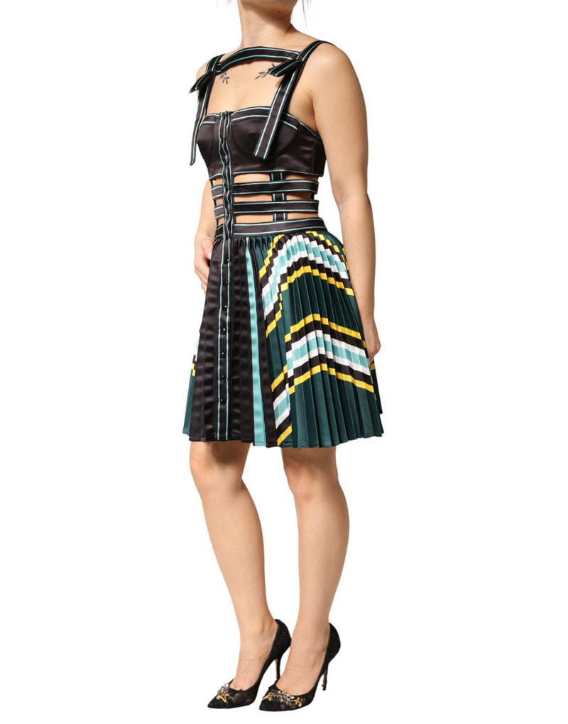 Philosophy di Lorenzo Serafini Robe A-ligne sans manches multicolore