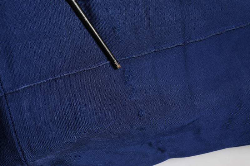 Elisabetta Franchi Pantalon Flare Taille Haute Bleu Marine