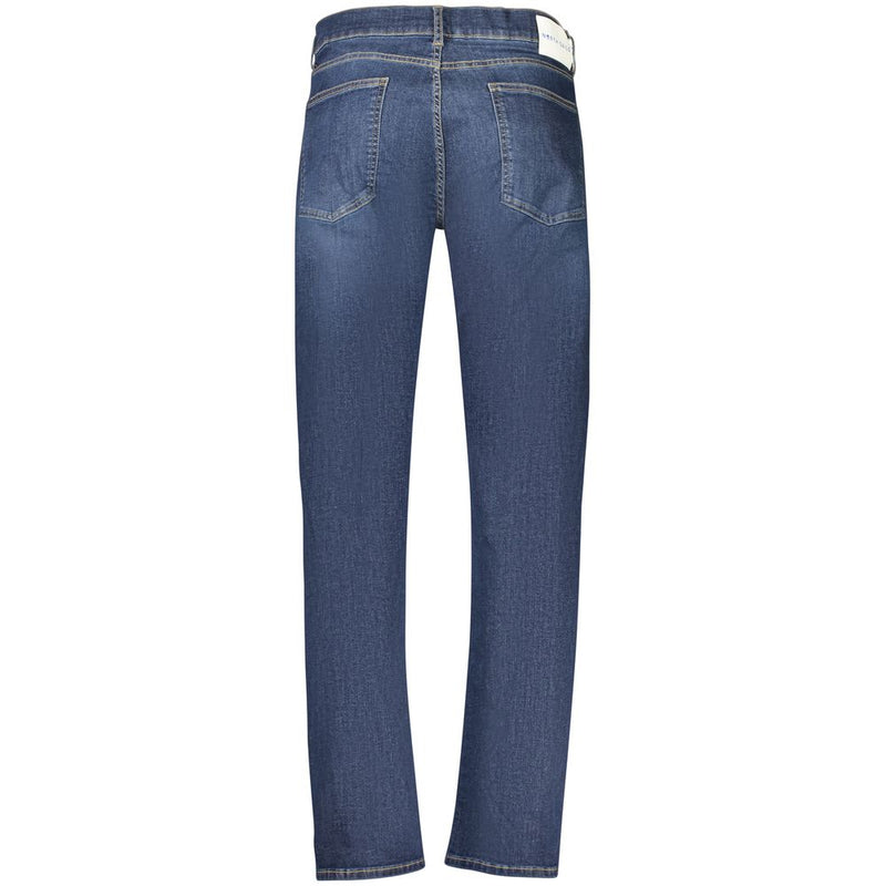 North Sails Blue Cotton Men's Jeans - Stylish Comfort