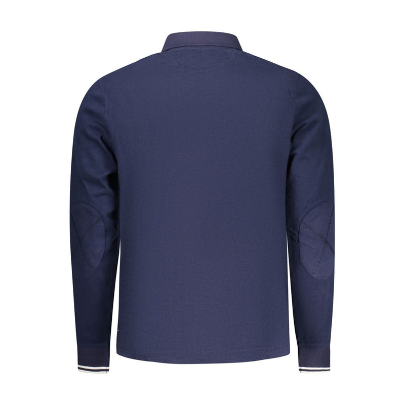 North Sails Polo Shirt en Coton Bleu pour Hommes
