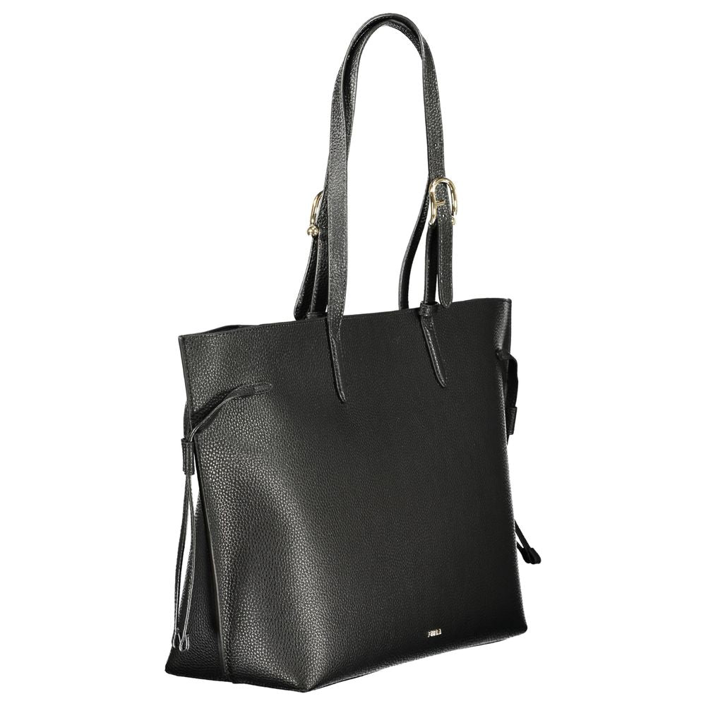 Furla Nero Pelle Women's Handbag - Élégance Intemporelle