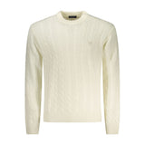 North Sails White Polyamide Men's Sweater - Elegant & Eco-Friendly