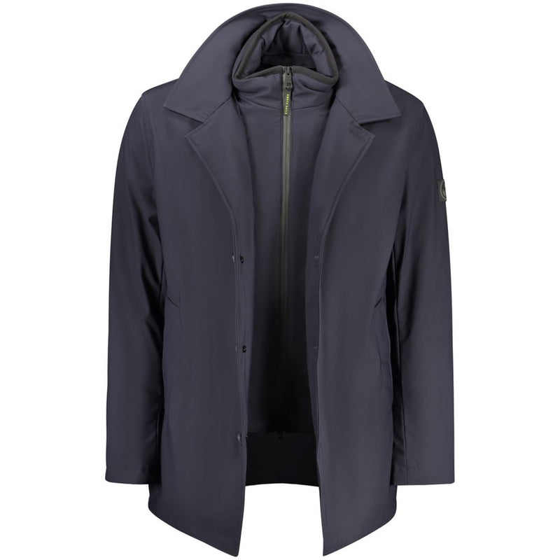 North Sails Blu Polyester Men's Jacket