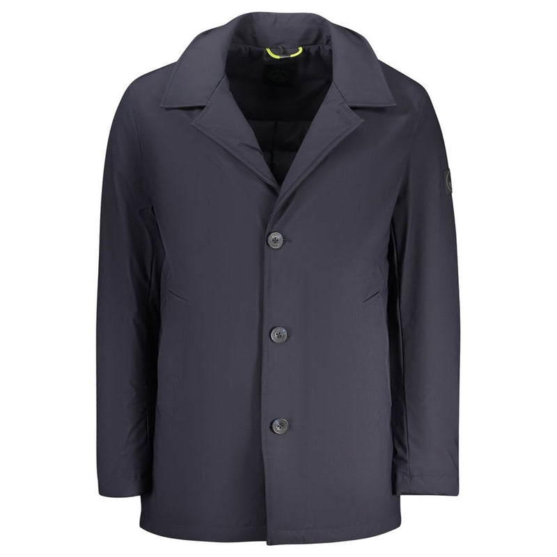 North Sails Blu Polyester Men's Jacket