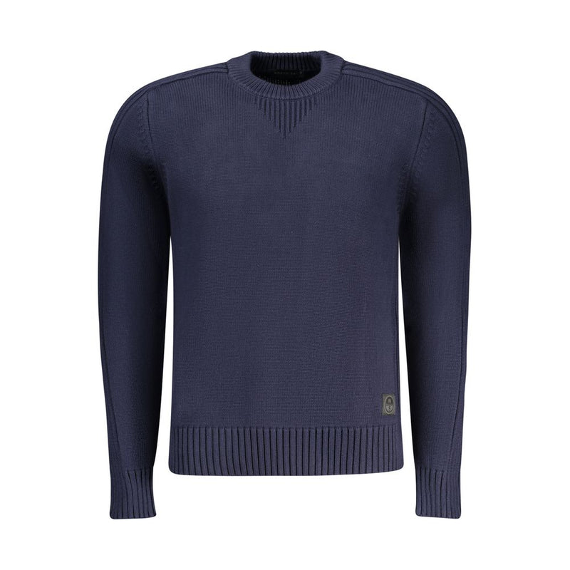 North Sails Blue Cotton Men Sweater - Stylish & Functional