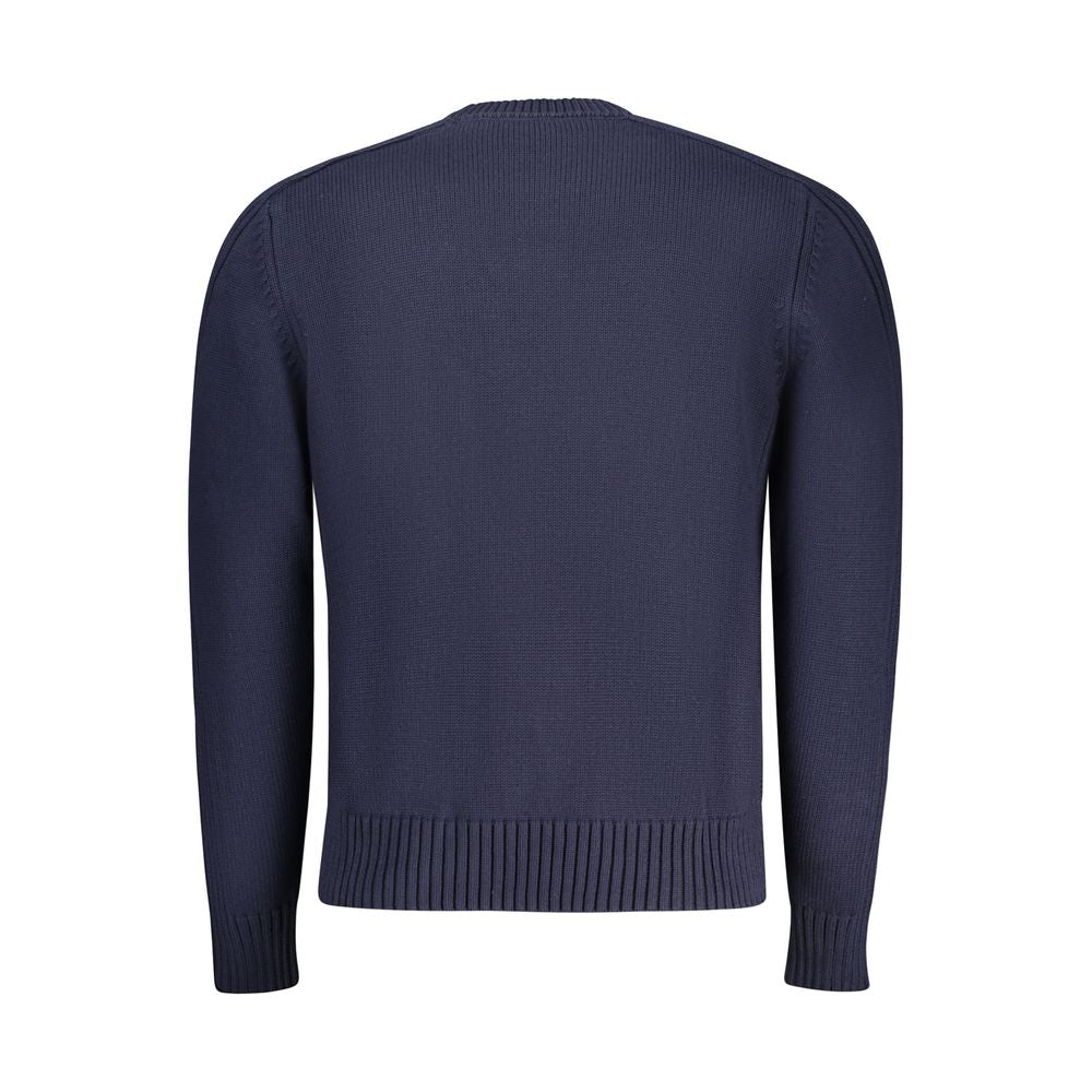 North Sails Blue Cotton Men Sweater - Stylish & Functional