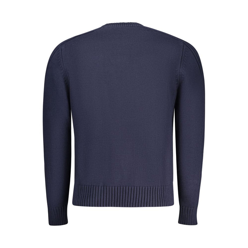 North Sails Blue Cotton Men Sweater - Stylish & Functional