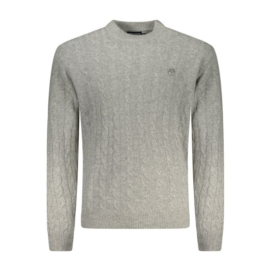 North Sails Gray Polyamide Men Sweater