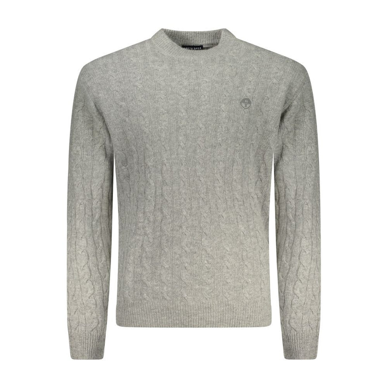 North Sails Gray Polyamide Men Sweater