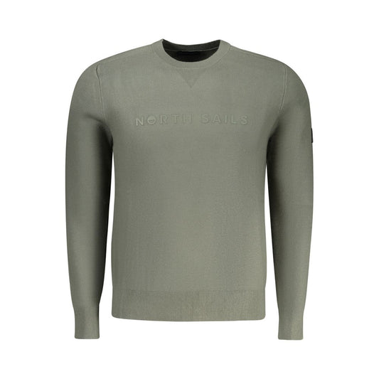 North Sails Verde Viscosa Men Sweater - Élégance et Confort