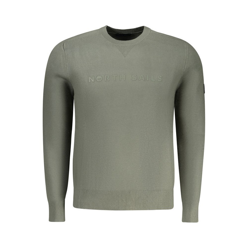 North Sails Verde Viscosa Men Sweater - Élégance et Confort