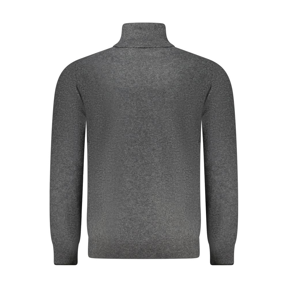 North Sails Gray Polyamide Men's Sweater - Stylish and Sustainable