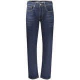North Sails Blu Cotton Men Jeans - Confort et Style