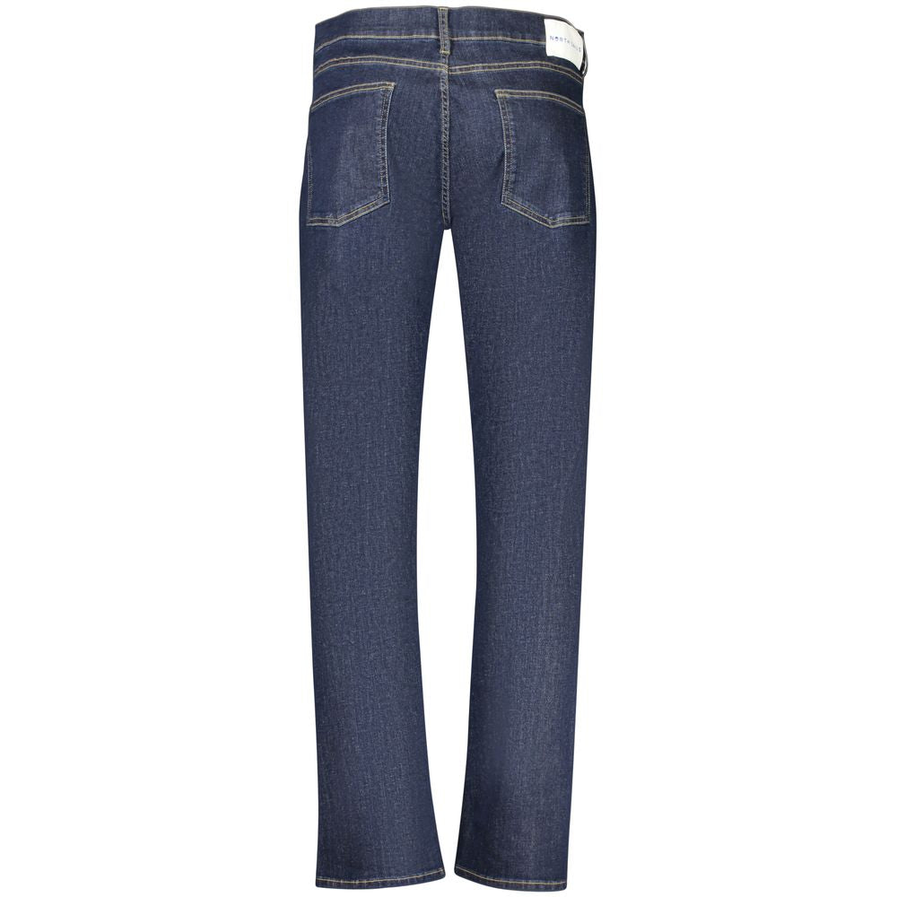 North Sails Blu Cotton Men Jeans - Confort et Style