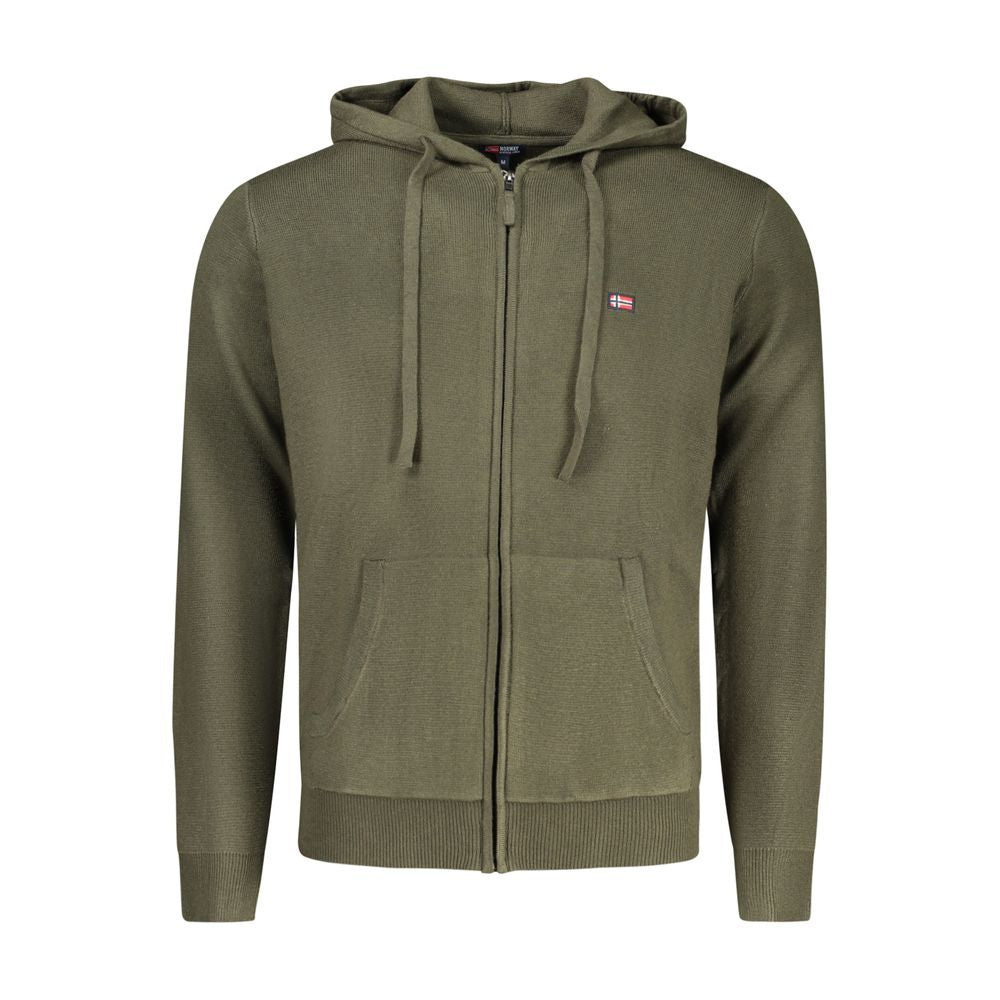Cardigan Vert Poliammide pour Hommes - Norway 1963
