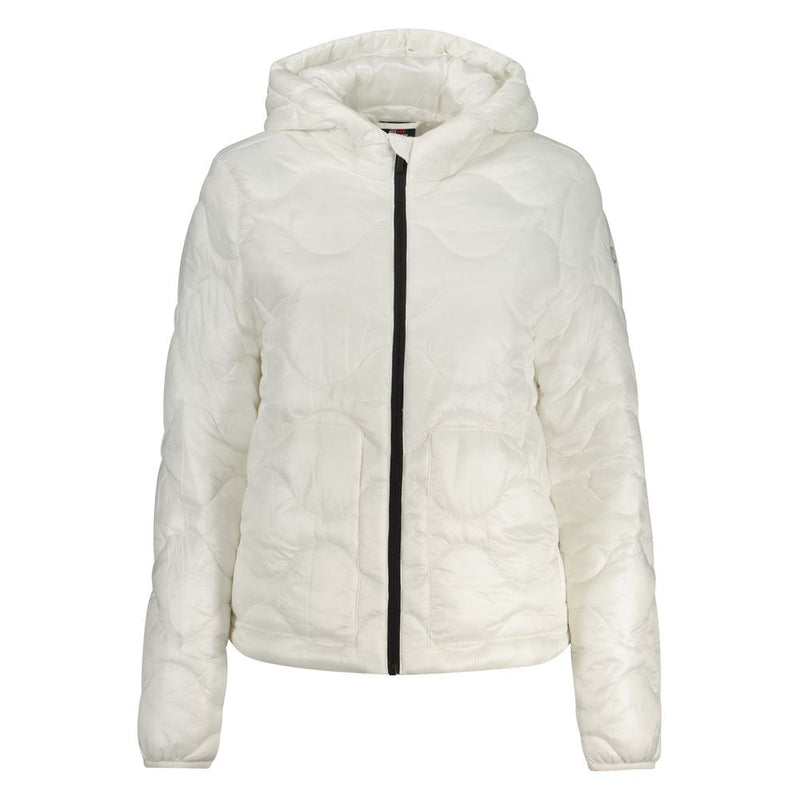 Norway 1963 Bianco Poliammide Women's Jacket - Élégant Vert