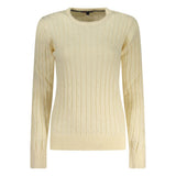 Norway 1963 Bianco Viscosa Women's Sweater - Élégant et Confortable