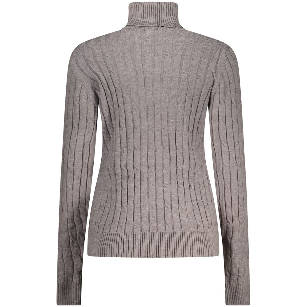 Norway 1963 Gray Viscose Women Sweater - Timeless Elegance