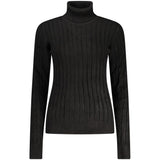 Norway 1963 Black Viscose Women Sweater - Élégance Moderne