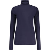 Norway 1963 Blu Viscosa Donna Maglia Turtleneck Sweater - Elegant Style