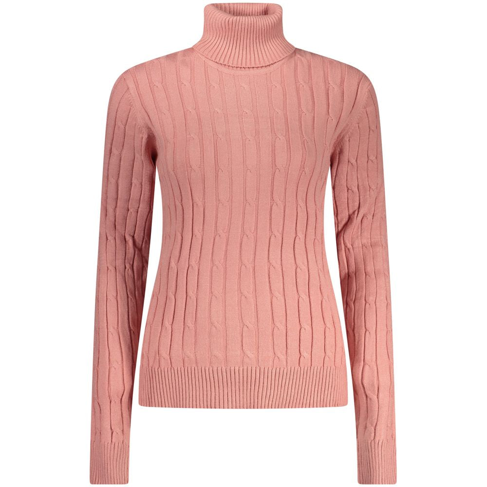 Norway 1963 Rosa Viscosa Women Sweater - Elegant Blue Turtleneck