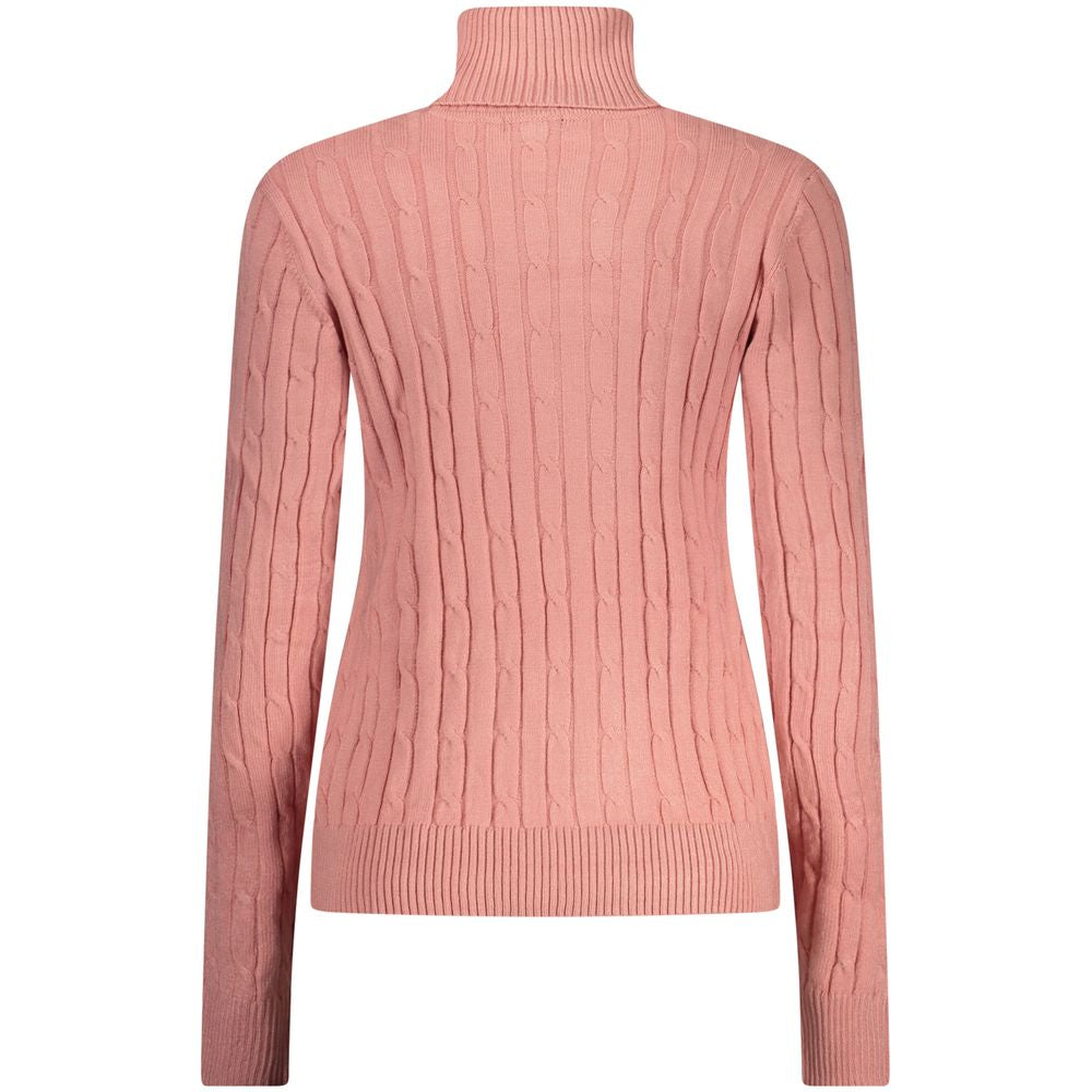 Norway 1963 Rosa Viscosa Women Sweater - Elegant Blue Turtleneck