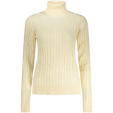 Pull en Viscose Femme Turtleneck Norway 1963 Blanc