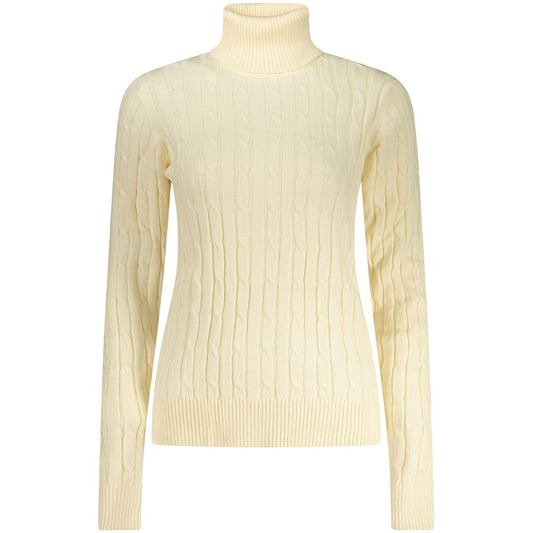 Pull en Viscose Femme Turtleneck Norway 1963 Blanc