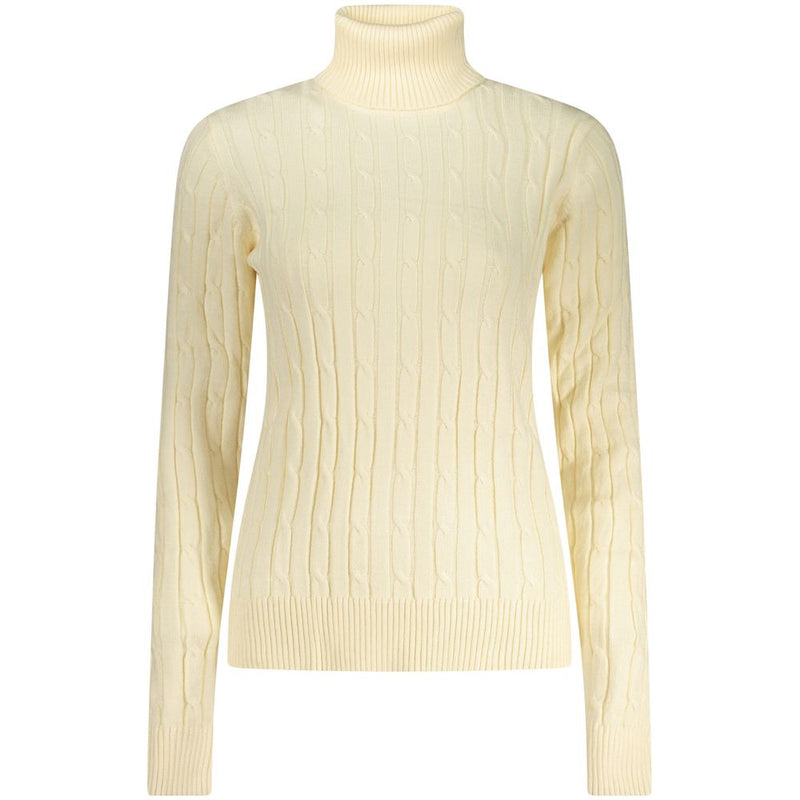 Pull en Viscose Femme Turtleneck Norway 1963 Blanc