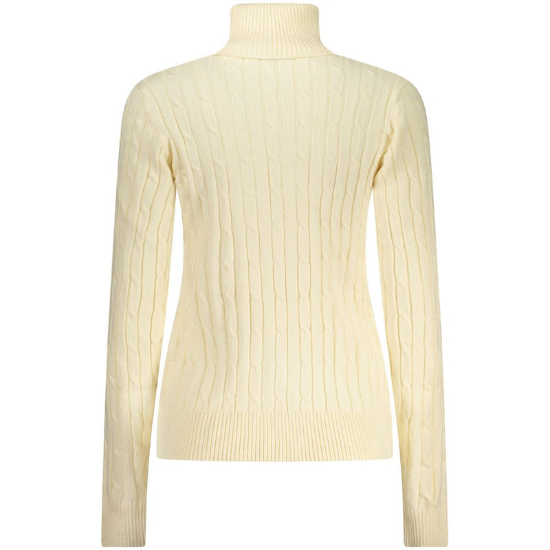 Pull en Viscose Femme Turtleneck Norway 1963 Blanc